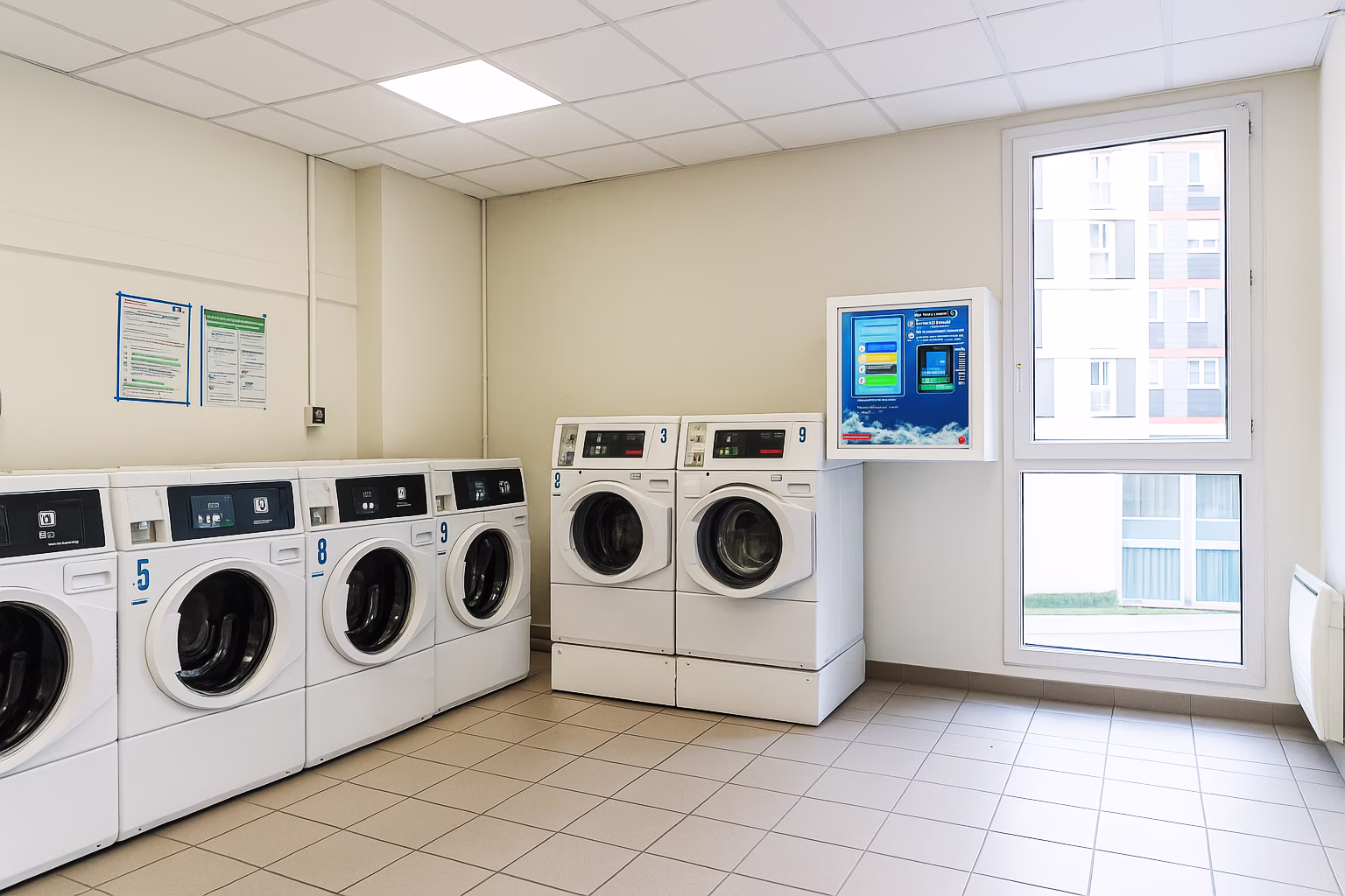 Laverie résidentielle